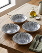 Classic Indigo Pasta Bowl - Set Of 4 Style - 4