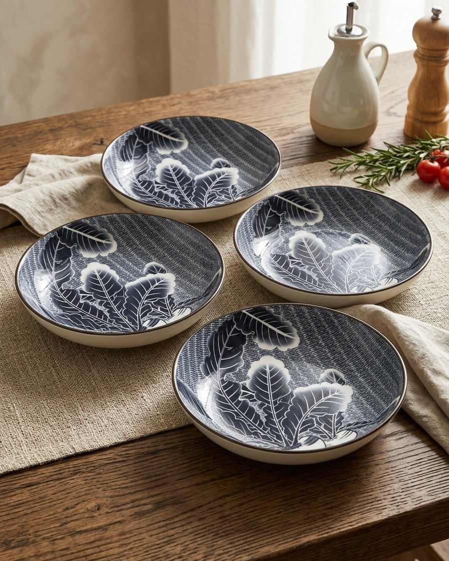 Heritage Art Pasta Bowl - Set Of 4 Style - 1
