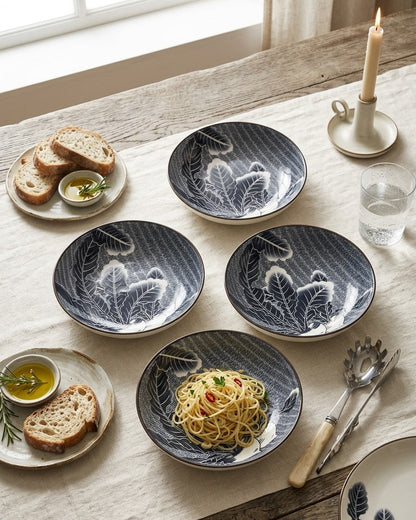Heritage Art Pasta Bowl - Set Of 4 Style - 1