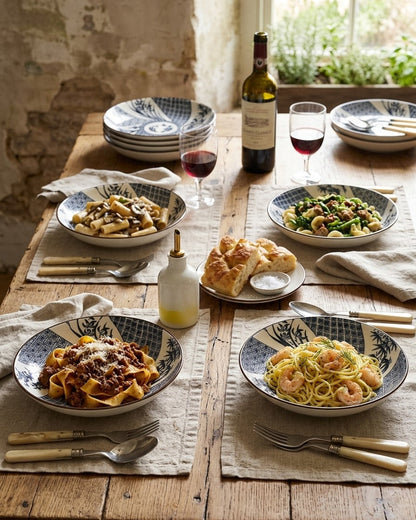 Heritage Art Pasta Bowl - Set Of 4 Style - 3