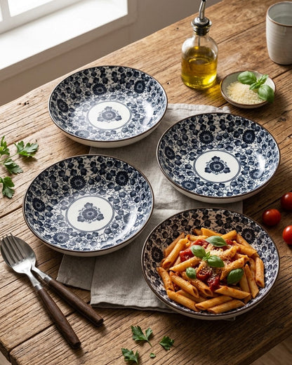 Heritage Art Pasta Bowl - Set Of 4 Style - 4