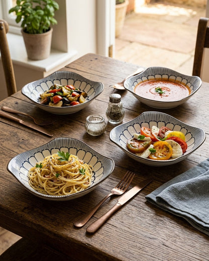 Organic Wave Bowl - Set Of 4 Style - 3