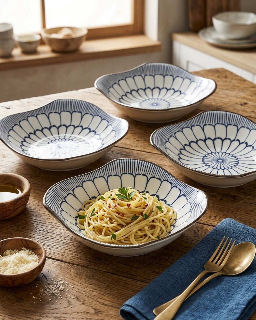Organic Wave Bowl - Set Of 4 Style - 3