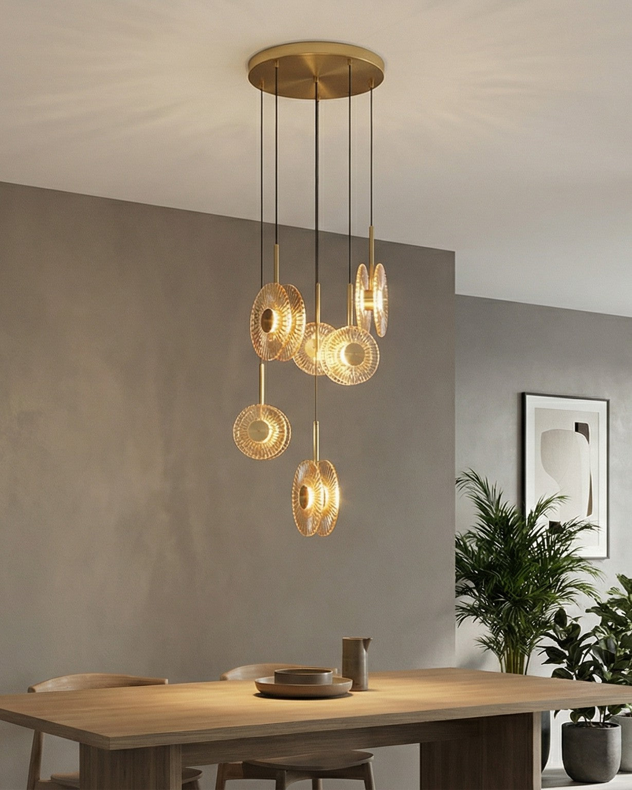 Luminara Discfall Pendant Light