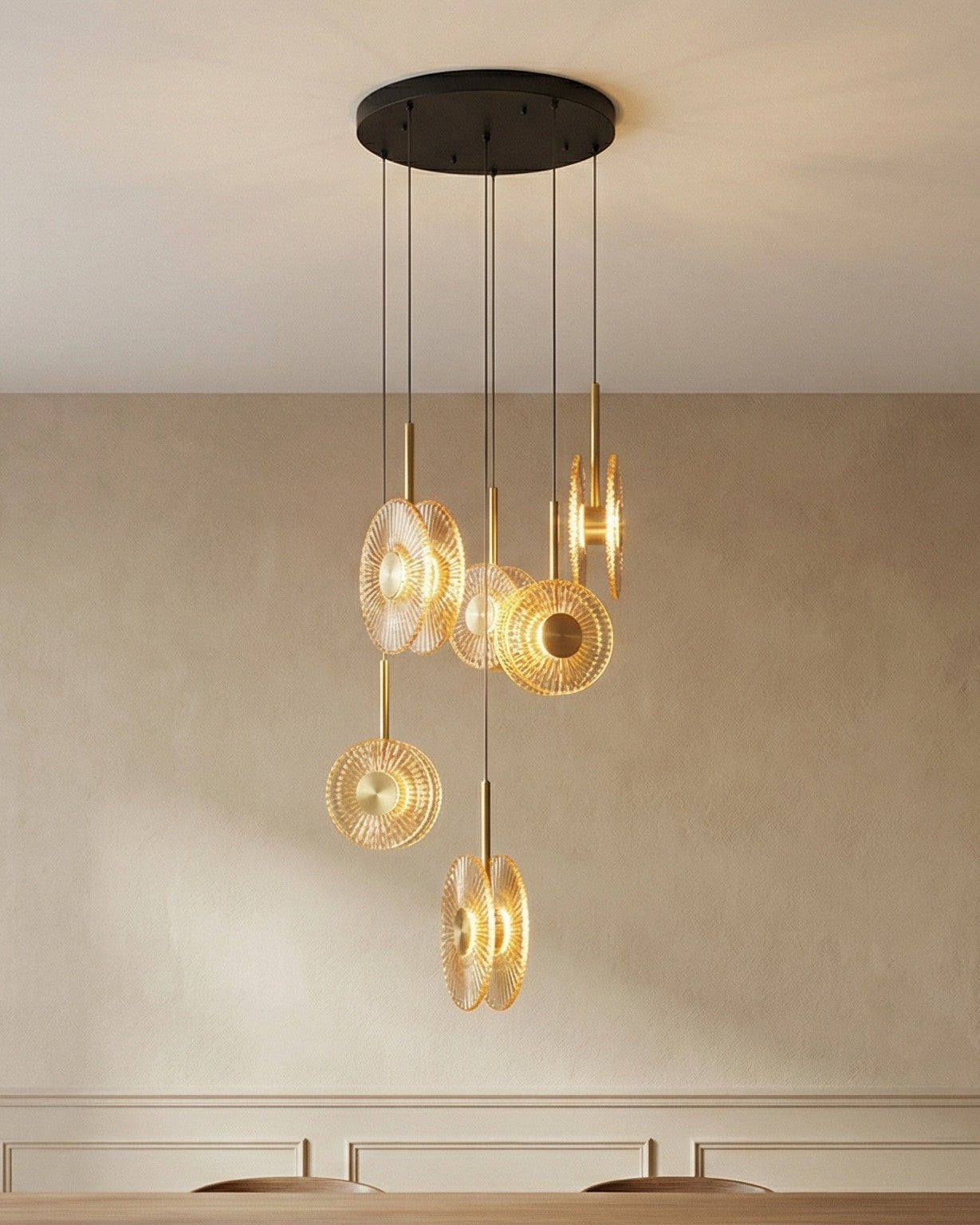 Luminara Discfall Pendant Light