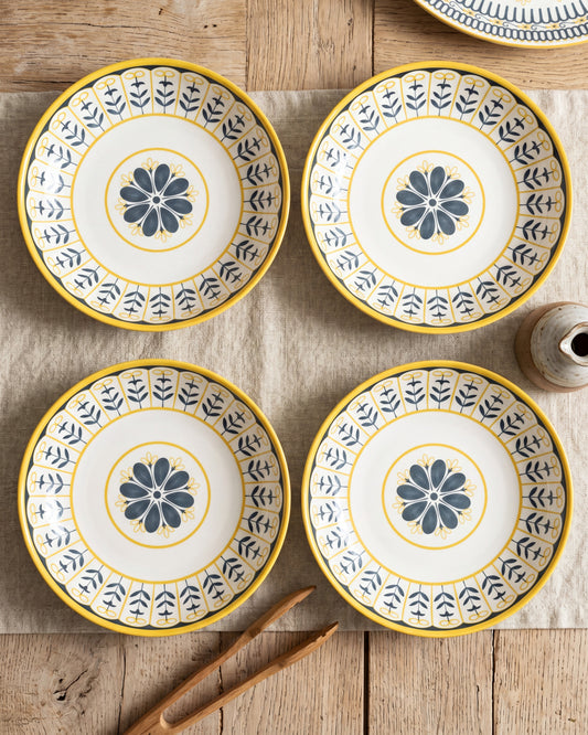 Sunburst Charm Pasta Bowl - Set Of 4 Style - 4