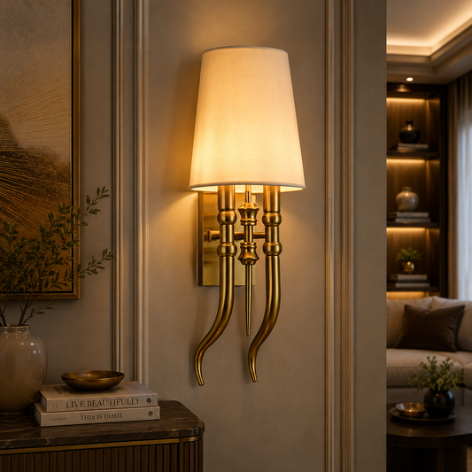 Arcadia Triform Wall Lamp for living Room