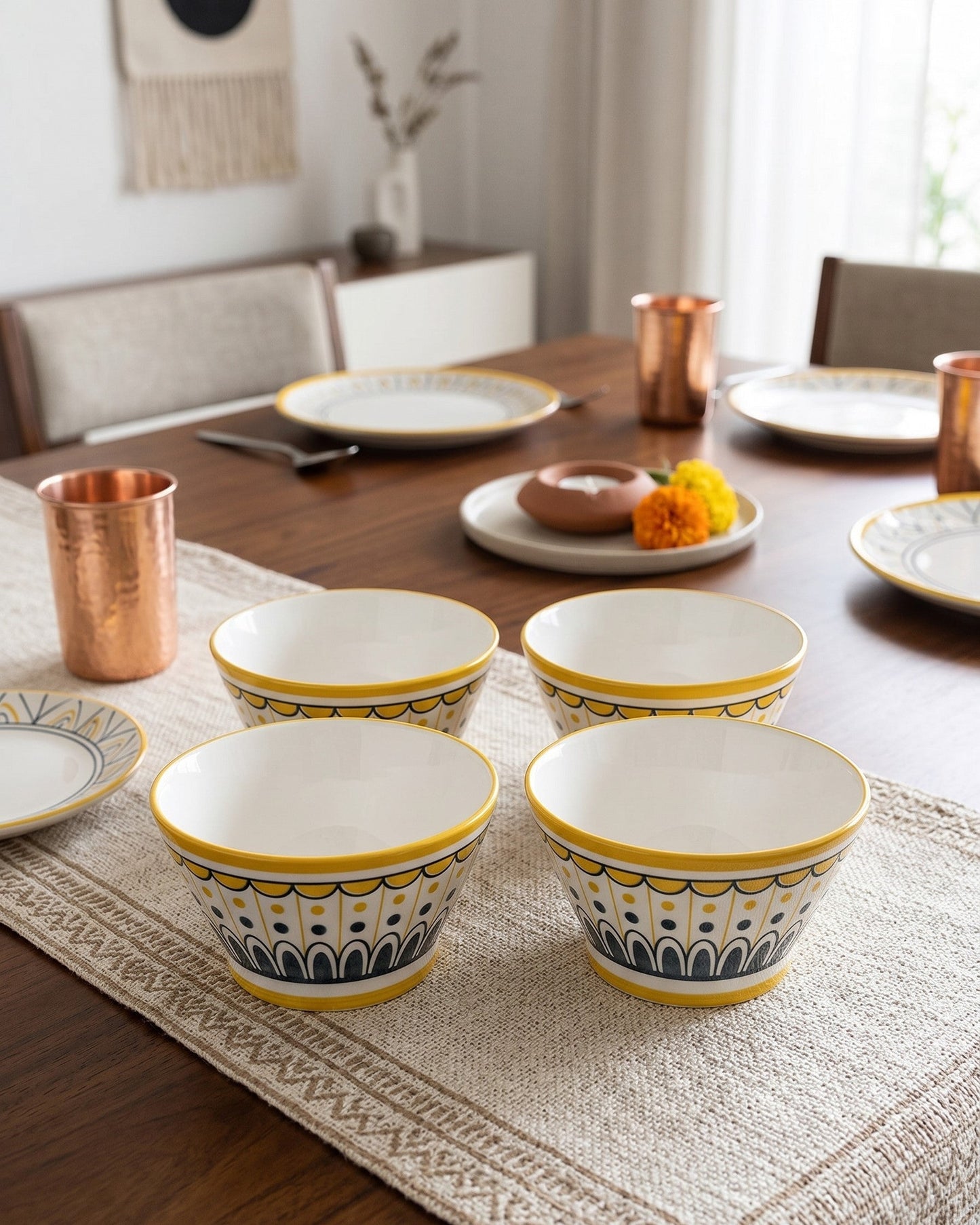 Suncrest Serve Bowls - Set Of 4 Style - 2