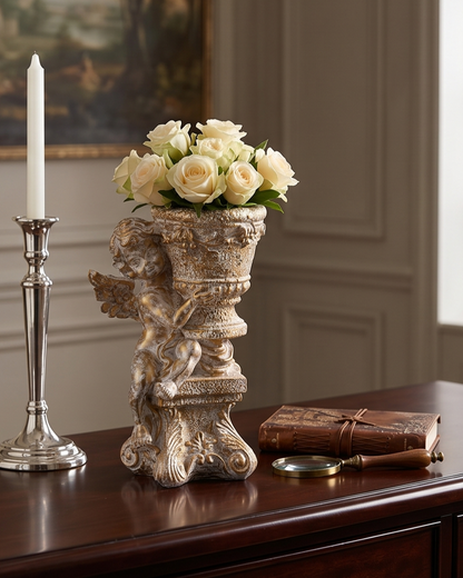 Adorable Angel Cherub Planter
