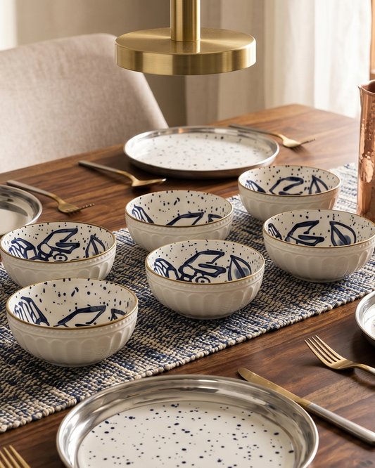 Crab Tales Katori - Set Of 6