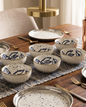Crab Tales Katori - Set Of 6