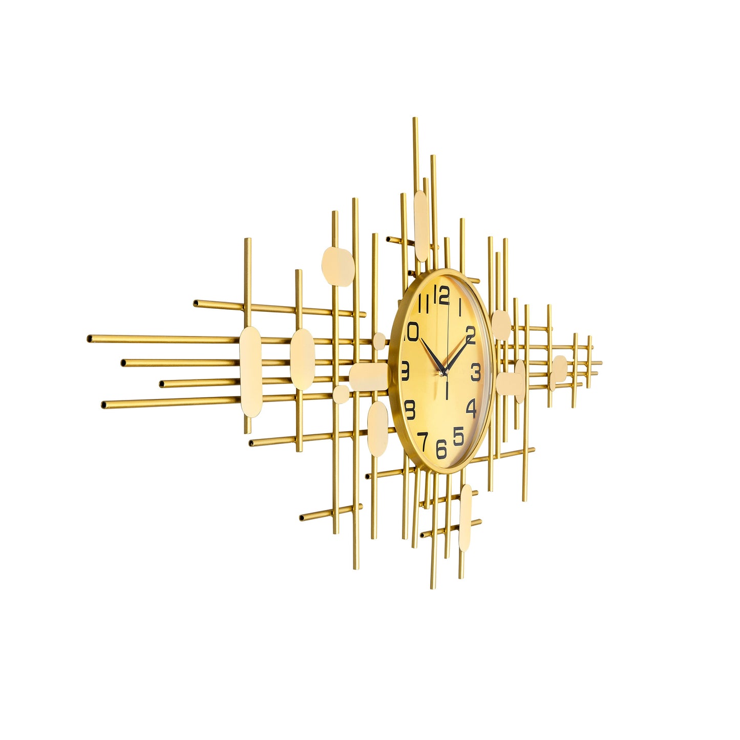 Tempus Terrificus Metal Wall Art Clock & Panel Buy Wall Clock Online