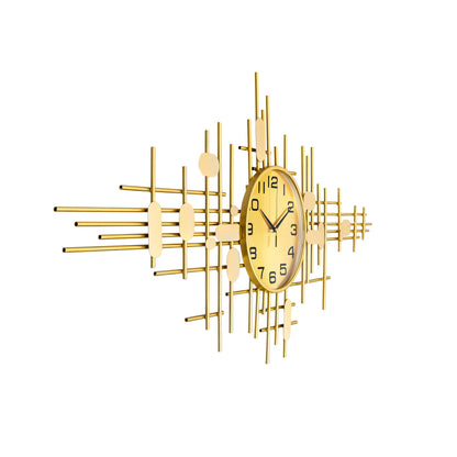 Tempus Terrificus Metal Wall Art Clock & Panel Buy Wall Clock Online
