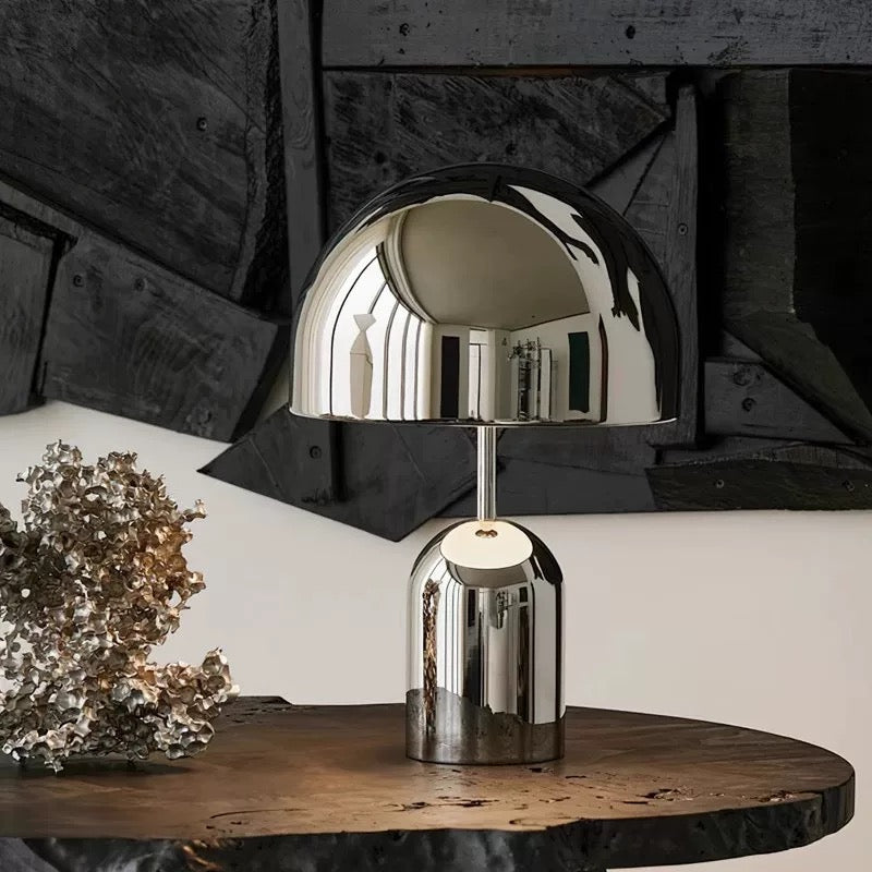 Nordic Bloom Table lamp For Home and Item for Home Decoration - Chrome