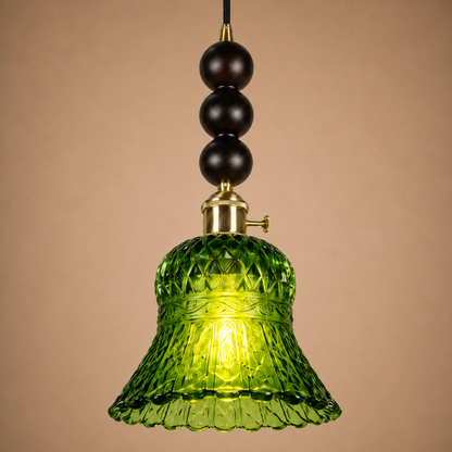 Morning Bloom Pendant Light For Home  & Item  for Home Decoration  - Green