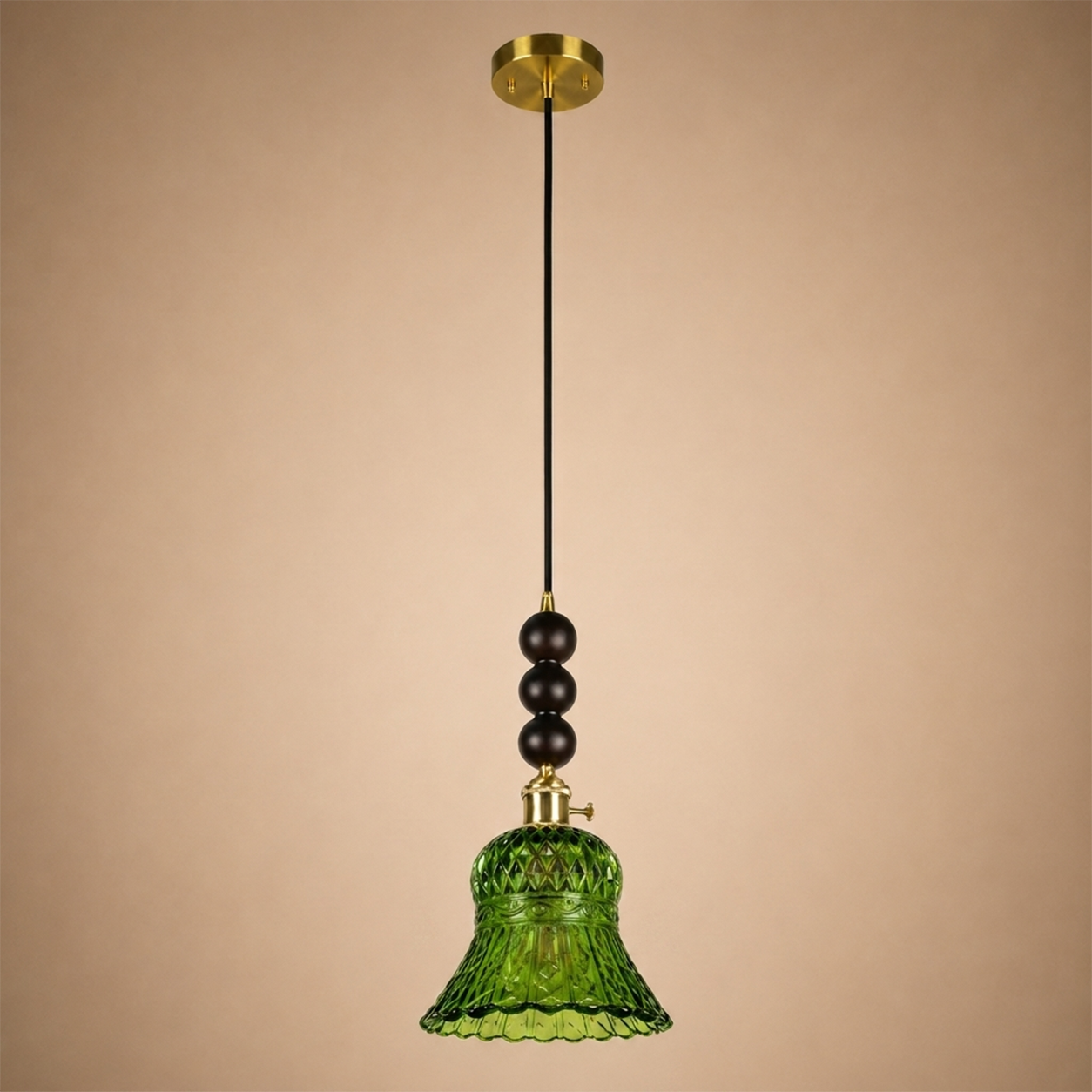 Morning Bloom Pendant Light For Home  & Item  for Home Decoration  - Green