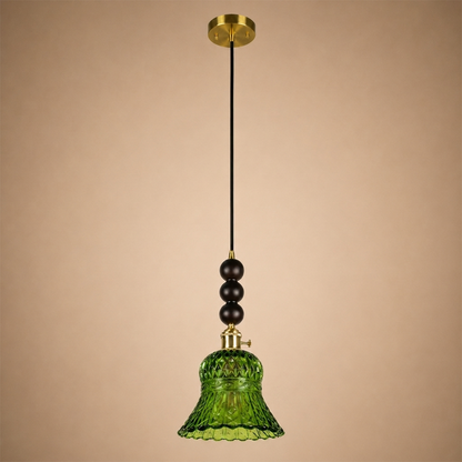 Morning Bloom Pendant Light For Home  & Item  for Home Decoration  - Green