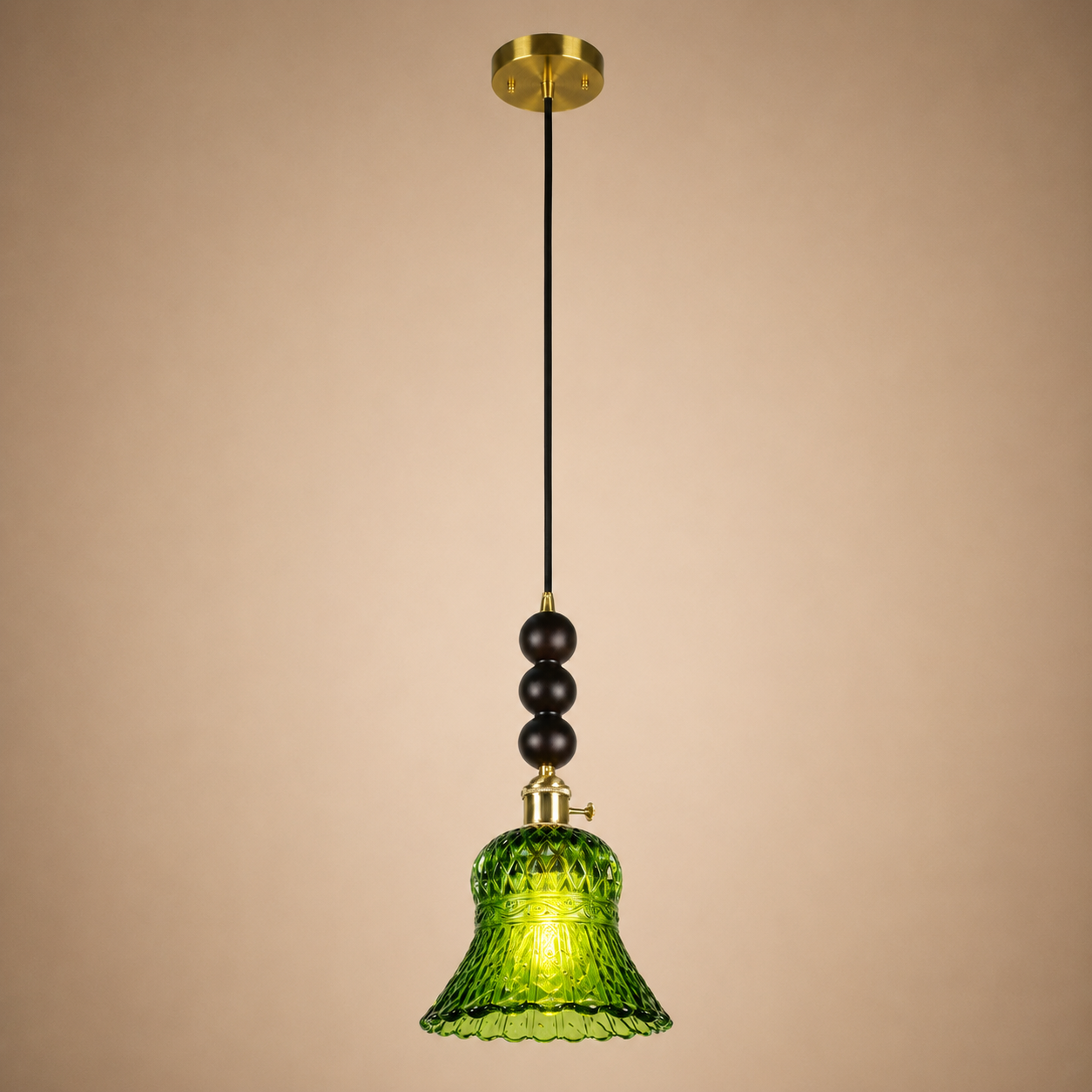 Morning Bloom Pendant Light For Home  & Item  for Home Decoration  - Green