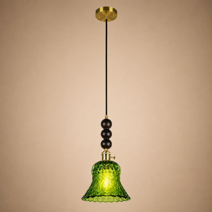Morning Bloom Pendant Light For Home  & Item  for Home Decoration  - Green
