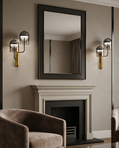 Eclipse Luxe Wall Light - Smoky