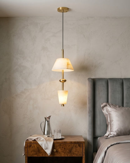Aurora Marble Glow Pendant
