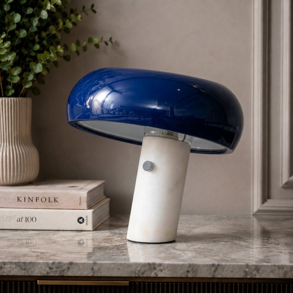 Capstone Glow Table lamp for Home & Item for Home Decoration - Blue