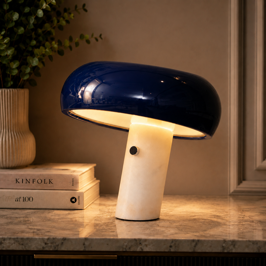 Capstone Glow Table lamp for Home & Item for Home Decoration - Blue