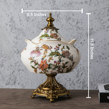 Victorian Garden Decorative Vase & Showpiece