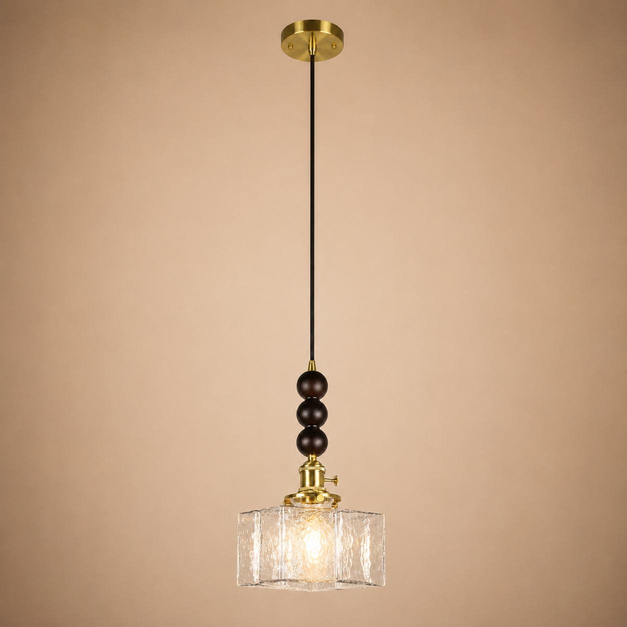 River Stone Pendant Light For Home  & Item  for Home Decoration - White