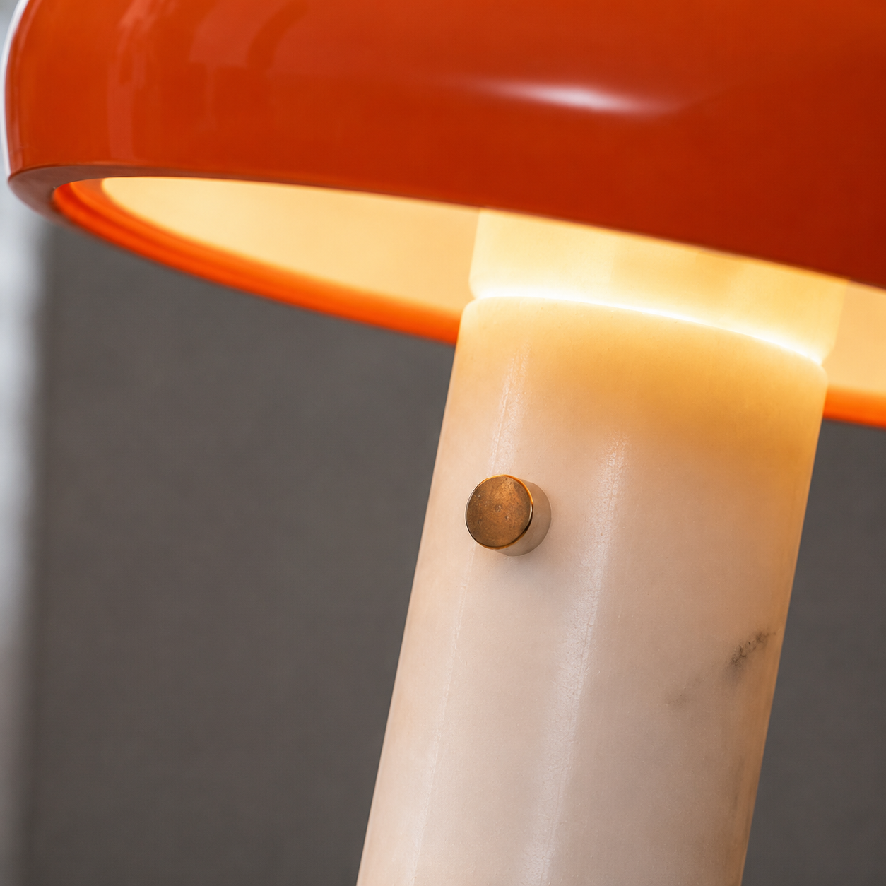 Capstone Glow Table lamp for Home & Item for Home Decoration - Orange