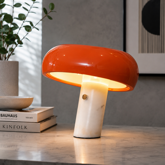 Capstone Glow Table lamp for Home & Item for Home Decoration - Orange