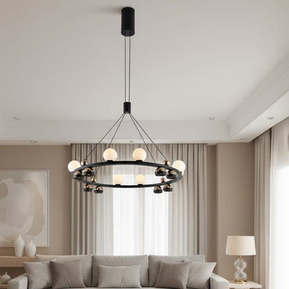 Moonlit Aura Glow Ceiling Light For Living Room