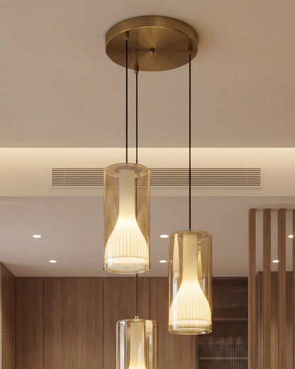 Trilume Drift Pendant Cluster