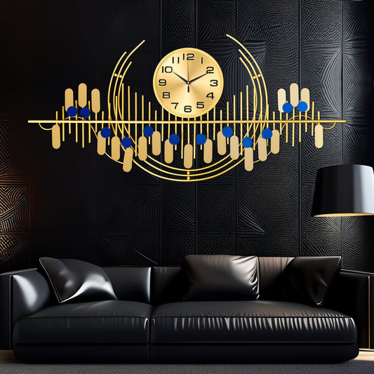 Retro Revival Metal Wall Art Clock Buy Wall Clock Online
