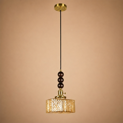 River Stone Pendant Light For Home  & Item  for Home Decoration - Amber