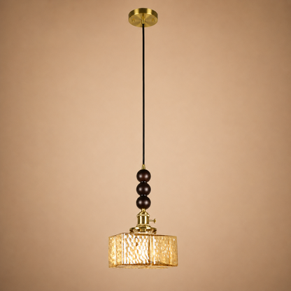 River Stone Pendant Light For Home  & Item  for Home Decoration - Amber