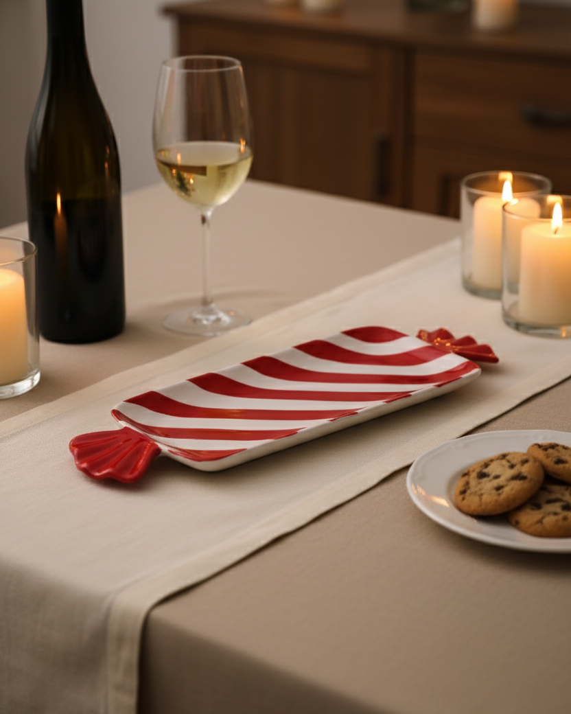 Christmas Candy Platter - Small