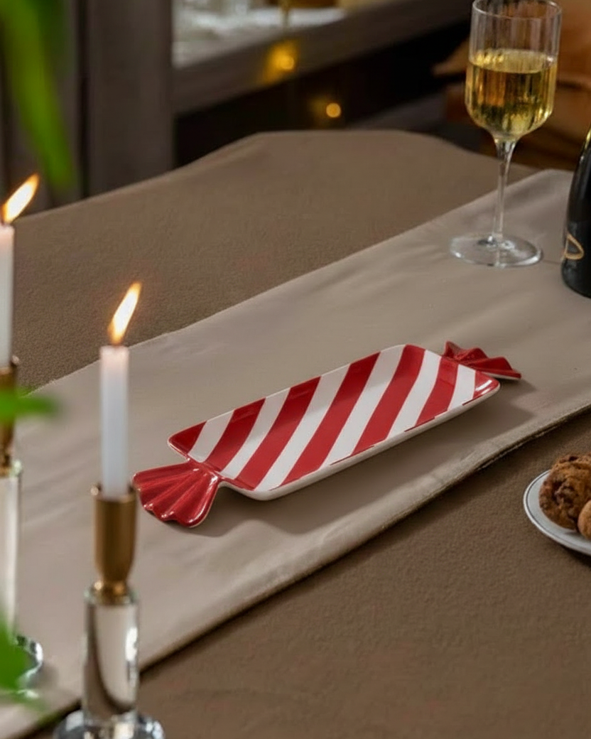 Christmas Candy Platter - Small
