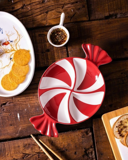 Christmas Candy Chip & Dip Platter