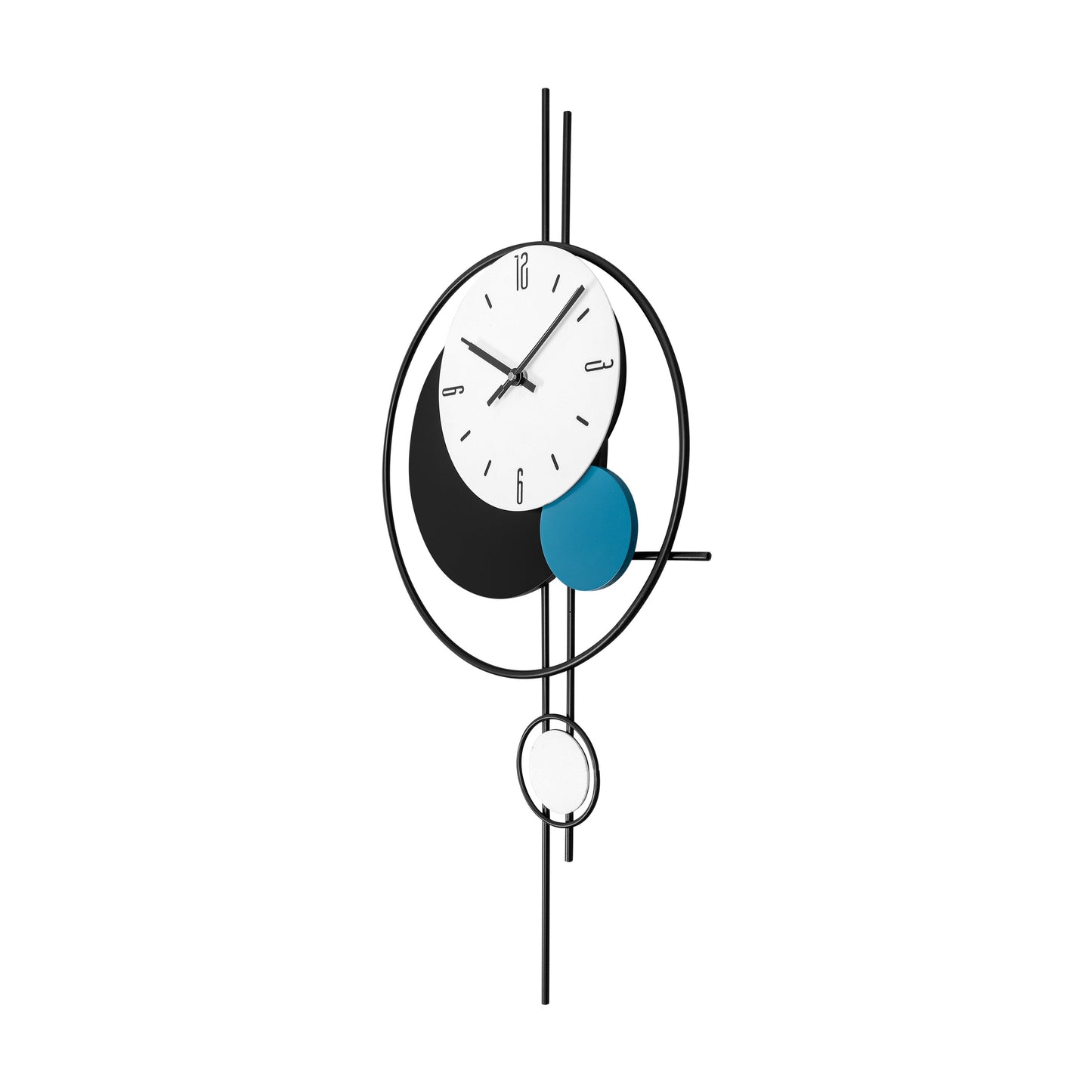 Aurum Allegory Metal Wall Art Clock Buy Wall Clock Online
