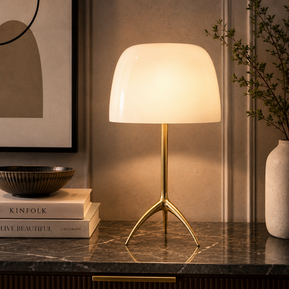 Elyra Table lamp for Home & Item for Home Decoration - White