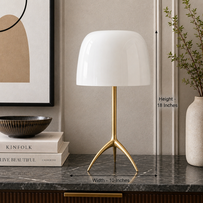 Elyra Table lamp for Home & Item for Home Decoration - White