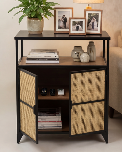 CaneCraft Modern Storage Cabinet