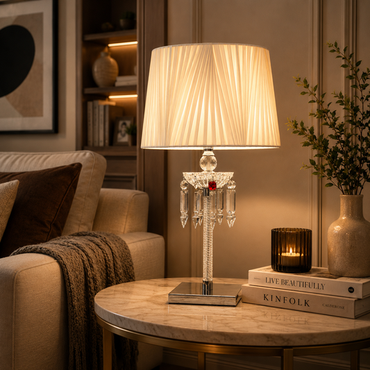 Prestige Crystal Table Lamps For Home & Item for Home Decoration