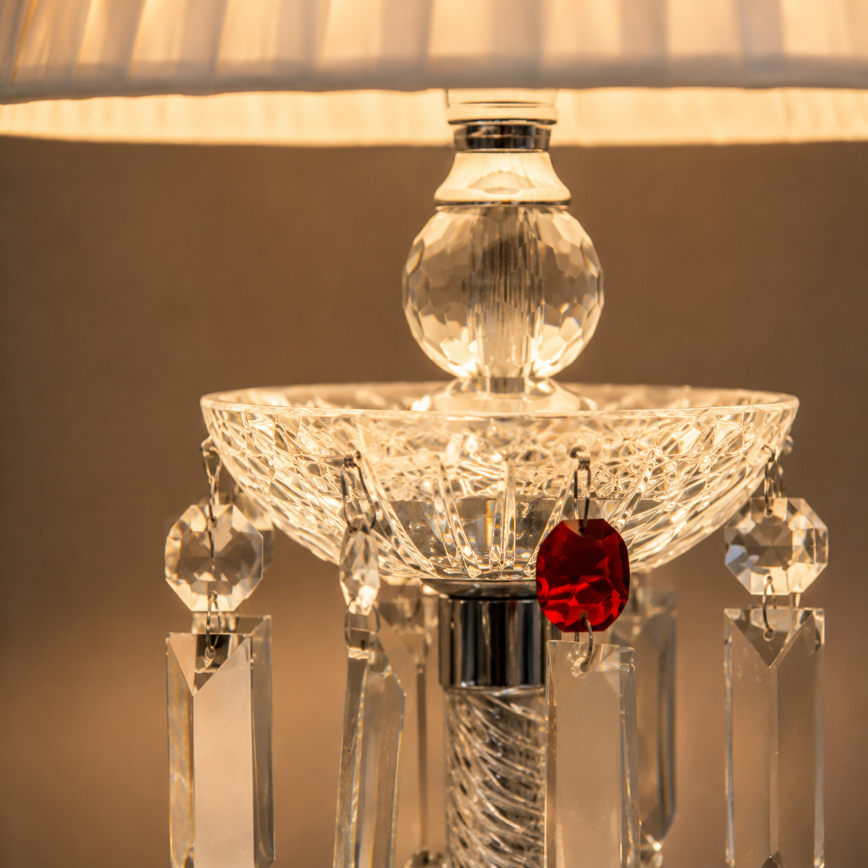 Prestige Crystal Table Lamps For Home & Item for Home Decoration