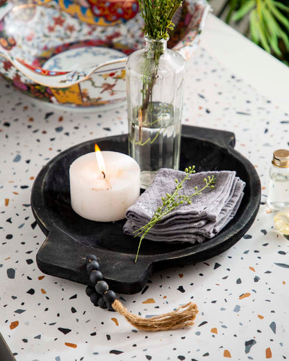 Handcrafted Hanlin Wooden Tray