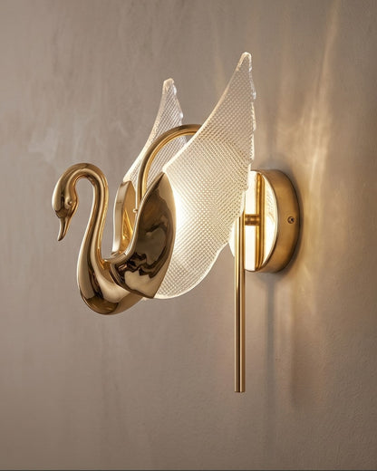 Swan Aura LED Wall Sconce