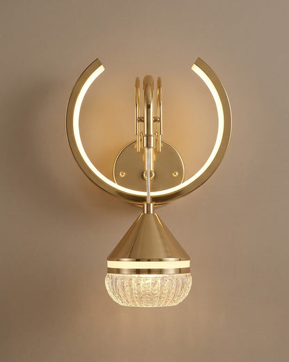 Modern Crown LED Wall Light