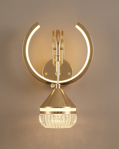 Modern Crown LED Wall Light