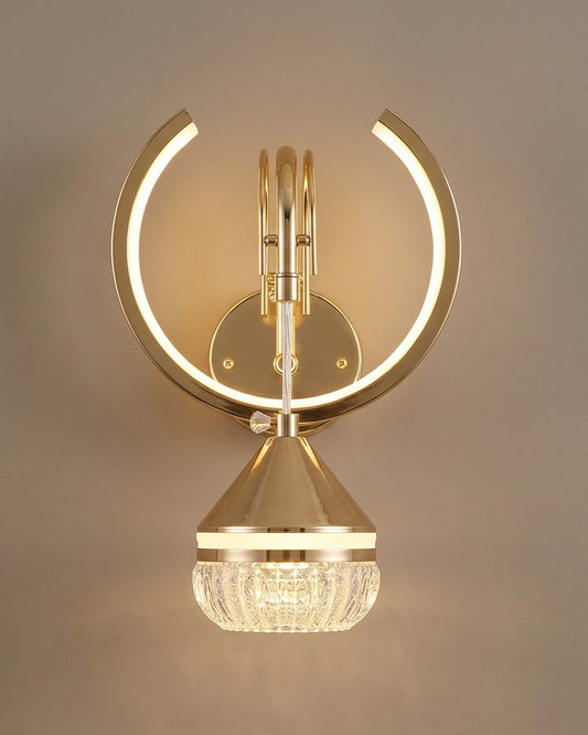 Modern Crown LED Wall Light